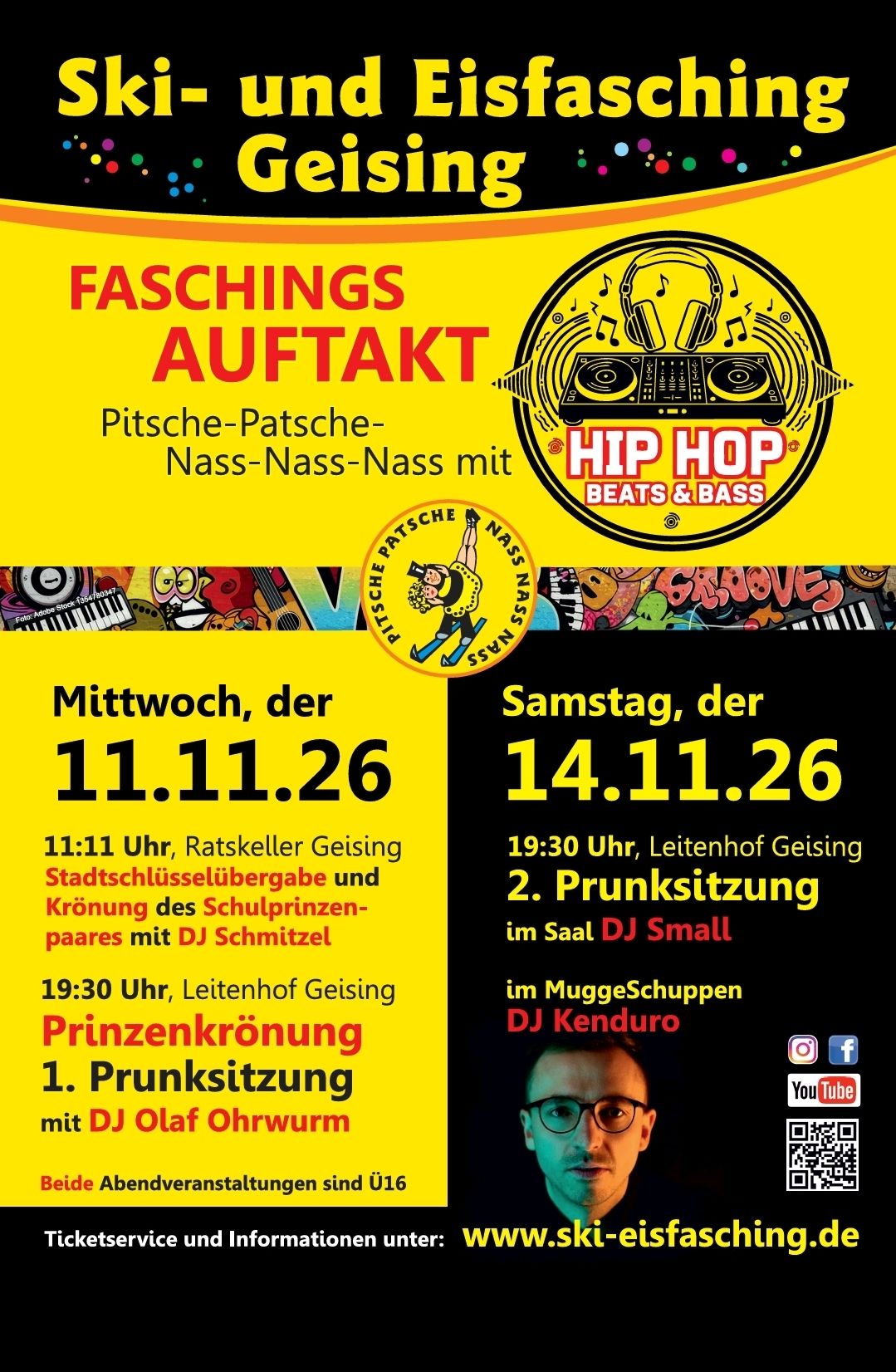 Plakat zum 11.11. & 14.11.