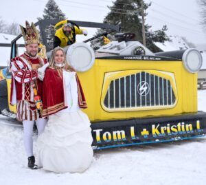 Tom der 1. mit Prinzessin Kristin und Hofnarr Pello